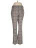 Free People Plaid Brown Dress Pants Size 8 - photo 1