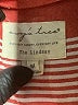 Evy's Tree Stripes Red Short Sleeve Blouse Size M - photo 7