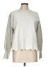 FRAME 100% Cotton Silver Sweatshirt Size L - photo 1
