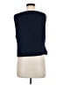 St. John Blue Sweater Vest Size M - photo 2