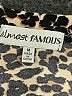 Almost Famous Animal Print Black Tan Jumpsuit Size M - photo 4