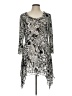 Kaktus Paisley Silver Cocktail Dress Size L - photo 1