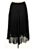Garnet Hill 100% Polyester Black Formal Skirt Size 14 - photo 1