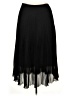Garnet Hill 100% Polyester Black Formal Skirt Size 14 - photo 2