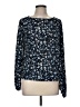 MICHAEL Michael Kors Blue Long Sleeve Blouse Size M (petite) - photo 1