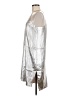 Halston Heritage Metallic Silver Cocktail Dress Size M (estimated) - photo 5