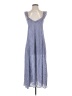 Tysa 100% Rayon Chevron-herringbone Blue Casual Dress Size XS (0) - photo 1