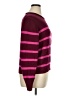 Gap 100% Cotton Stripes Burgundy Pullover Sweater Size XL - photo 4