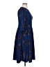 Simplee 100% Polyester Hearts Blue Casual Dress Size XL - photo 4
