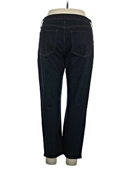 Madewell The Curvy Jules Slim-Straight Jean in Rinse Wash (view 2)