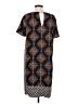 The Limited 100% Polyester Print Blue Casual Dress Size S (tall) - photo 2