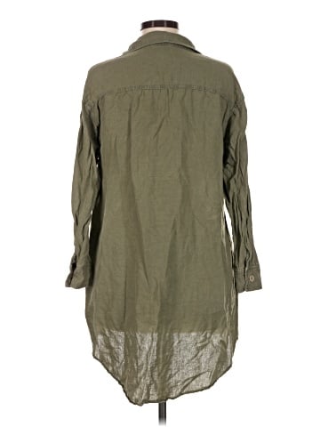 Zara 3/4 Sleeve Button-Down Shirt (view 2)