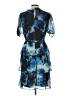 Julia Jordan Tie-dye Blue Cocktail Dress Size 10 - photo 2