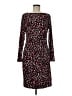 Kasper Print Red Black Casual Dress Size M - photo 1