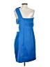 Halston Heritage 100% Polyester Blue Cocktail Dress Size 4 - photo 2