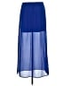 Divided by H&M 100% Polyester Color Block Blue Formal Skirt Size 8 - photo 2