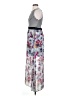 Xhilaration Print Blue Casual Dress Size XS - photo 5