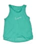 Nike 100% Polyester Green Active Tank Size S (kids) - photo 1