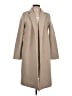 Zara 100% Polyester Tan Coat Size L - photo 1