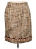 Unbranded Tweed Brown Formal Skirt Size 6 - photo 1