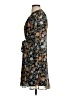 MSK 100% Polyester Paisley Black Casual Dress Size 4 (petite) - photo 5