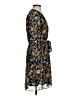 MSK 100% Polyester Paisley Black Casual Dress Size 4 (petite) - photo 4