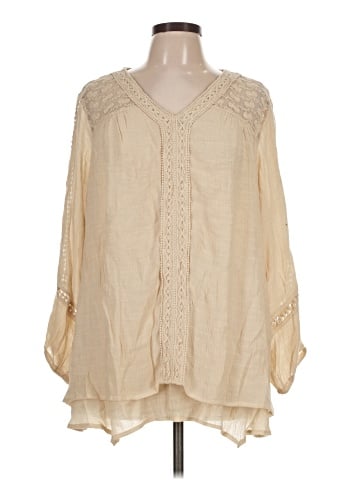 Style&Co 3/4 Sleeve Blouse (view 1)