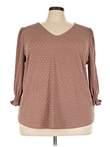 Adrianna Papell 3/4 Sleeve Blouse (view 1)