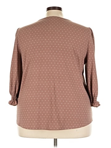 Adrianna Papell 3/4 Sleeve Blouse (view 2)