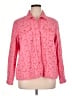 Appleseeds 100% Cotton Hearts Pink Jacket Size 1X - photo 1
