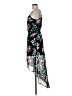 Candie's 100% Polyester Floral Teal Cocktail Dress Size M - photo 5