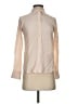 Everlane 100% Silk Tan Long Sleeve Silk Top Size 00 - photo 1