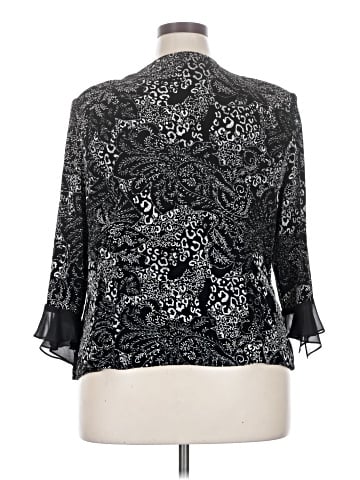 Alex Evenings 3/4 Sleeve Blouse (view 2)