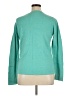 J.Crew Factory Store 100% Cotton Teal Pullover Sweater Size XL - photo 2
