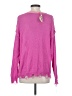 Easel 100% Polyester Hearts Pink Pullover Sweater Size S - photo 2