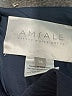Amsale 100% Polyester Solid Blue Cocktail Dress Size 14 - photo 7
