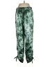 INC International Concepts 100% Polyester Tie-dye Green Casual Pants Size S - photo 2