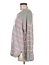 Crown & Ivy 100% Cotton Stripes Gray Pullover Sweater Size M - photo 5