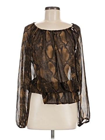 Adrienne Vittadini Long Sleeve Blouse (view 1)