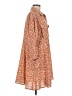 Easel 100% Polyester Orange Casual Dress Size M - photo 4
