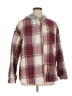 ChicMe Plaid Burgundy Jacket Size XL - photo 1