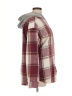 ChicMe Plaid Burgundy Jacket Size XL - photo 4