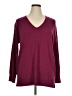 Ann Taylor LOFT Burgundy Pullover Sweater Size XL - photo 1