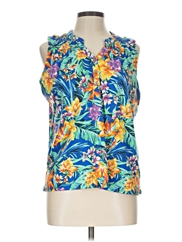 Caribbean Joe Sleeveless Blouse (view 1)