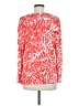 St. John Red Long Sleeve Blouse Size M - photo 2