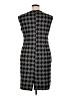 Elementz Houndstooth Gray Casual Dress Size 1X - photo 2