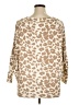 First Love Animal Print Tan Pullover Sweater Size XL (estimated) - photo 2