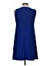 Roz & Ali Solid Blue Cocktail Dress Size S - photo 2