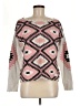 Odd Molly 100% Cotton Print Pink Pullover Sweater Size Med (2) - photo 1