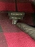 Talbots Plaid Burgundy Wool Cardigan Size S - photo 7